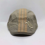 Light Brown Flat Golf Hats