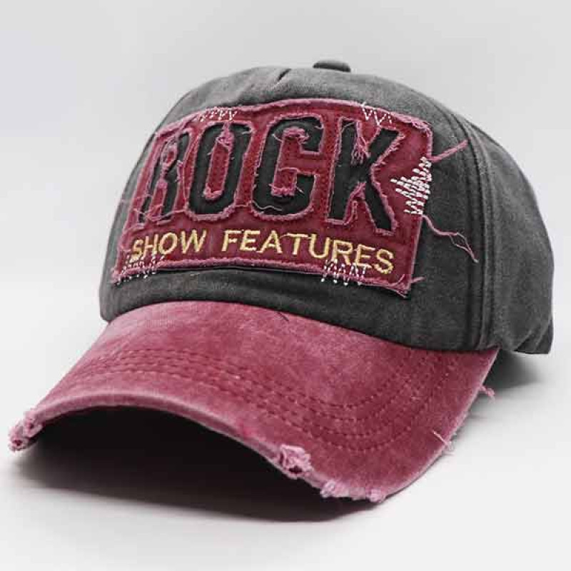 Maroon Wash Cap