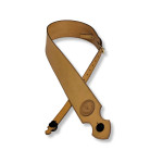 Tan Leather Guitar Strap