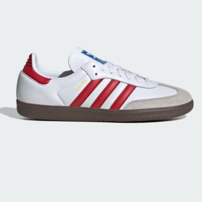 Samba OG Shoes (White-Red)