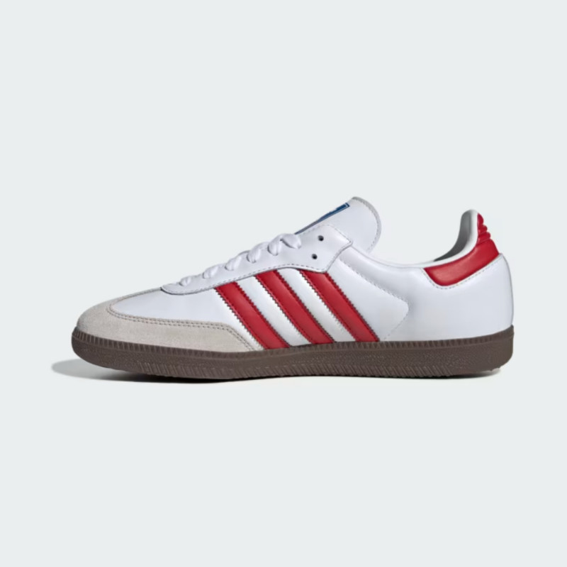 Samba OG Shoes (White-Red)