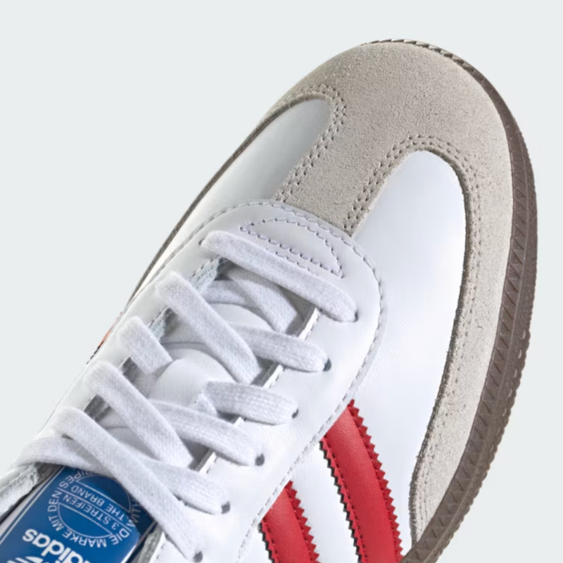 Samba OG Shoes (White-Red)