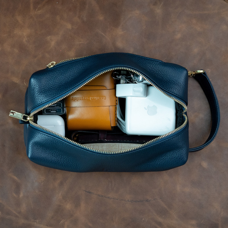 Midnight Blue Clutch Bag