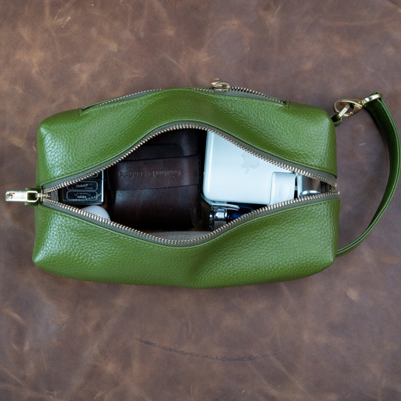 Olive Clutch Bag