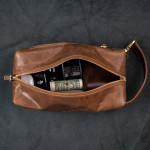 Rustic Pull-Up Clutch Bag