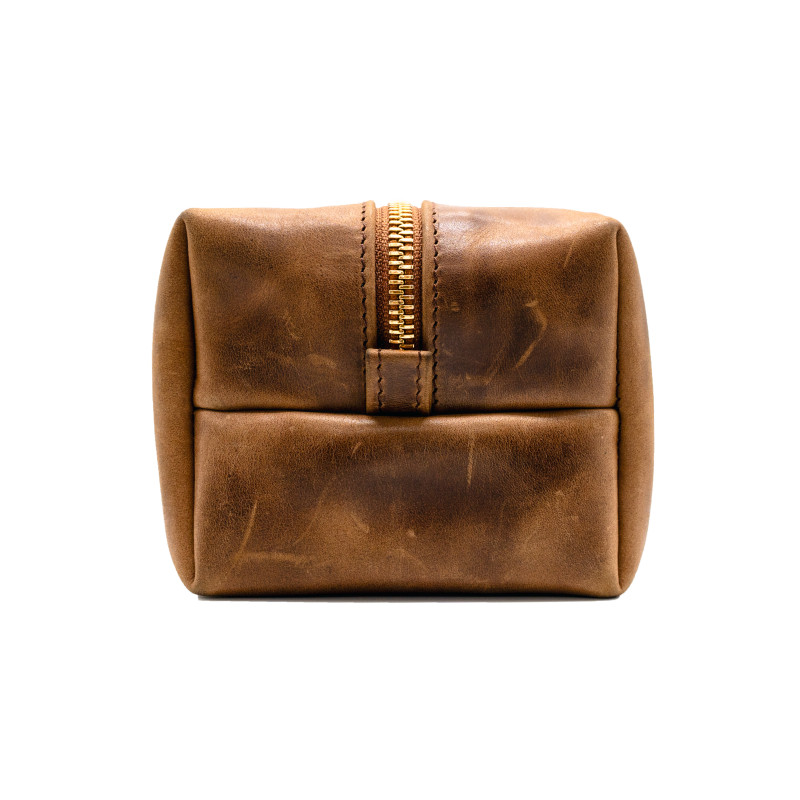 Rustic Pull-Up Clutch Bag