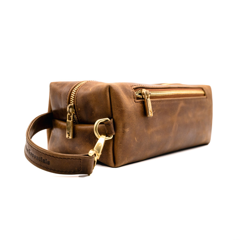 Rustic Pull-Up Clutch Bag