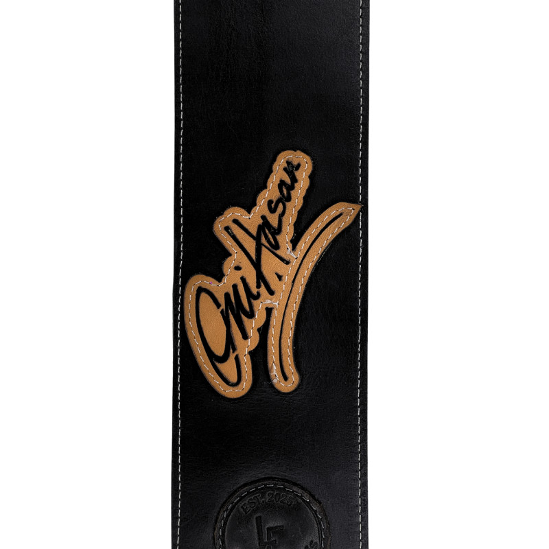 Custom Guitar Strap - The "Classic Black"