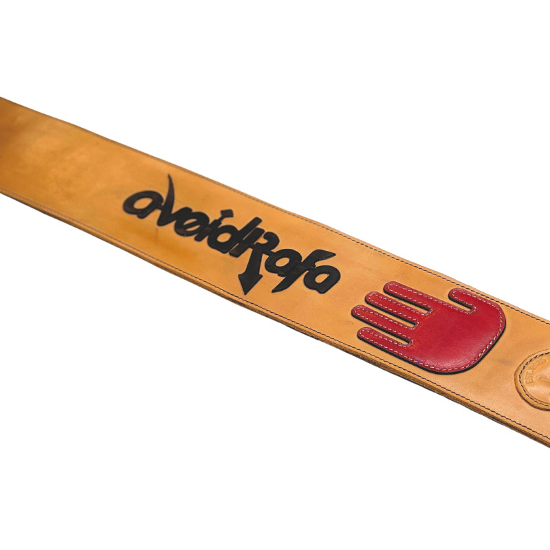 Custom Guitar Strap - The "Natural Tan"