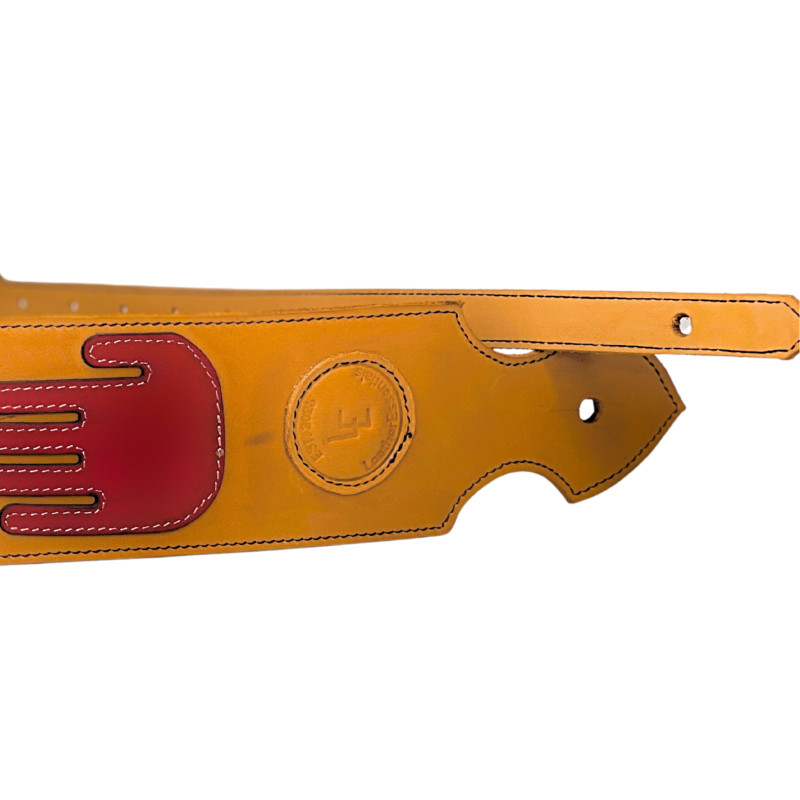 Custom Guitar Strap - The "Natural Tan"