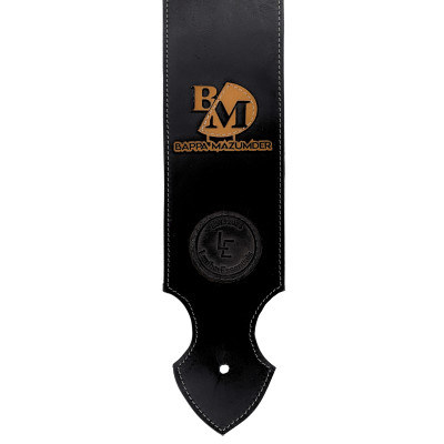 Bappa Mazumder Guitar Strap - Black