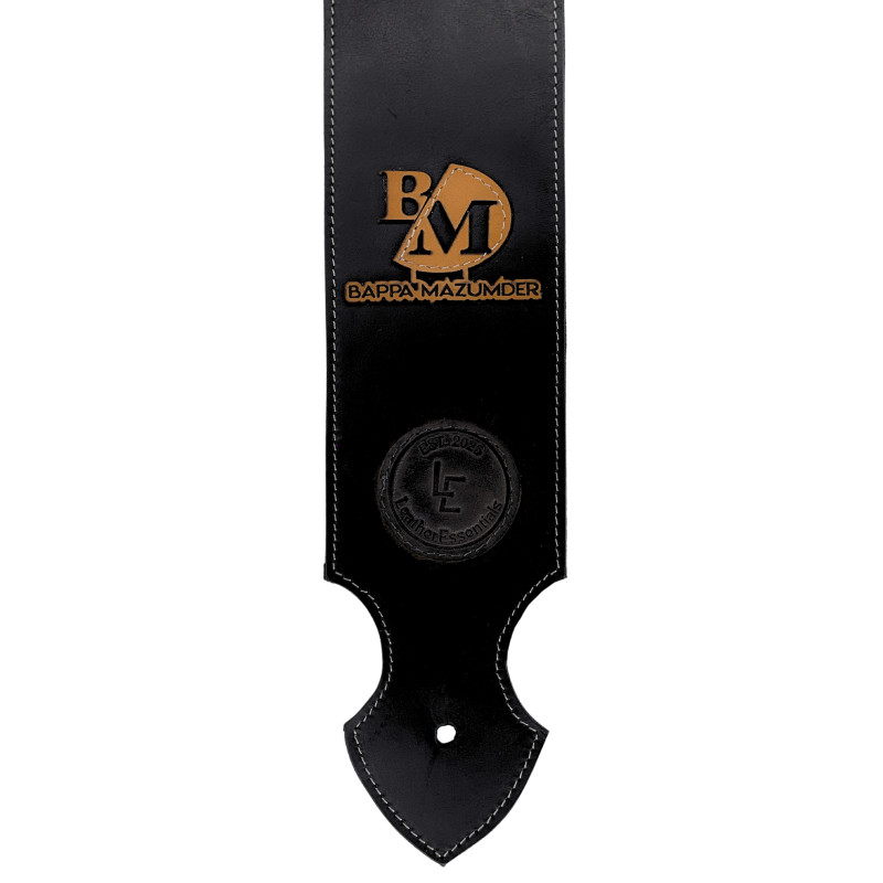 Bappa Mazumder Guitar Strap - Black