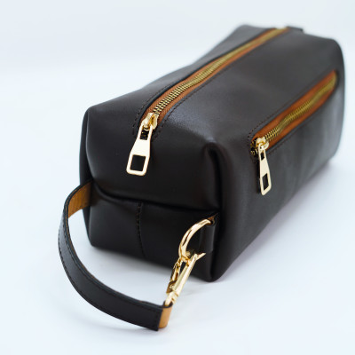 Mocha Veg-Tan Clutch Bag (Chocolate)