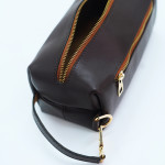 Mocha Veg-Tan Clutch Bag (Chocolate)