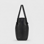 Black Knotted Tote Bag