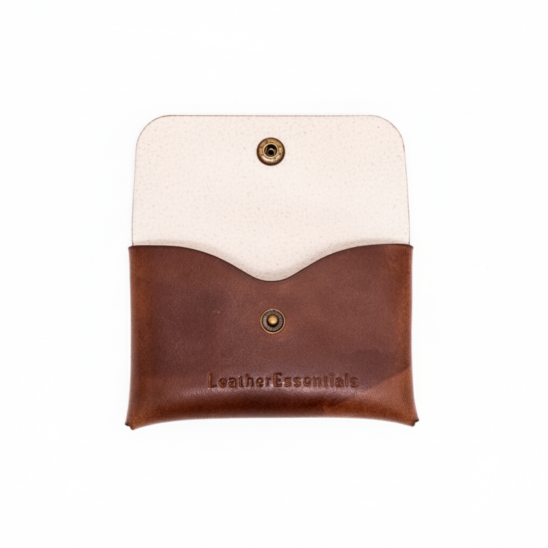Brown Snap Wallet