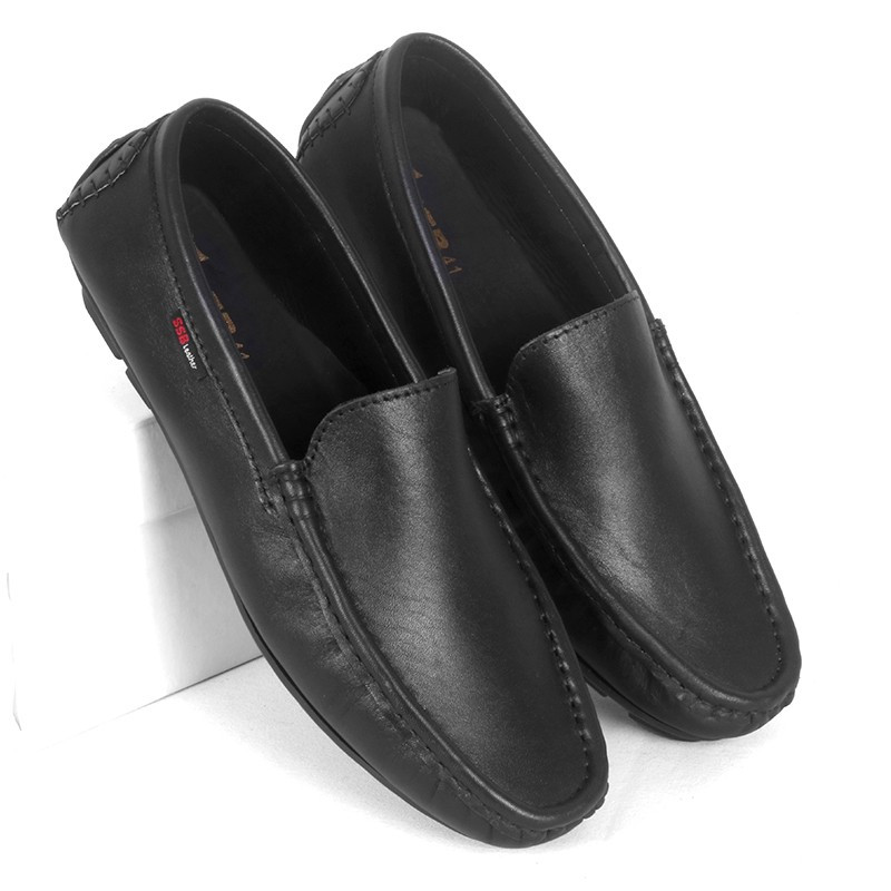 LEATHER LOAFER SHOES FOR MEN