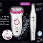 Braun Silk-Epil 9 9-538 Wet & Dry Epilator