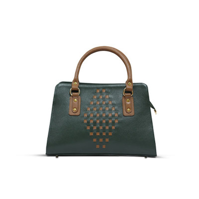 Green Leather Handbag