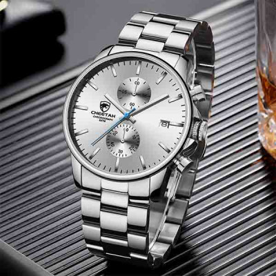 CHEETAH CH1604 ARISTO S7 - Men's Silver Chronograph Watch