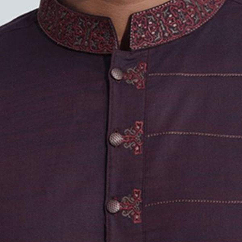 Premium Embroidery Panjabi - Farzi