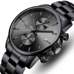 CHEETAH CH1604 ARISTO S4 - Men's All-Black Chronograph Watch