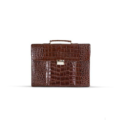 COCO LEATHER ATTACHE CASE BAG FOR MEN