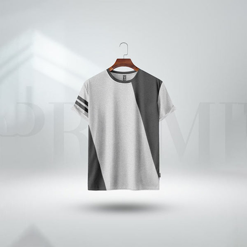 Men's Premium Designer Edition T Shirt - Gray Mélange