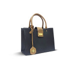 Navy Blue Color Hand Bag