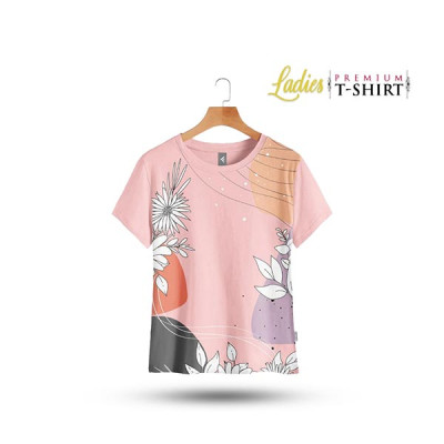 Women Premium Tee - Flora