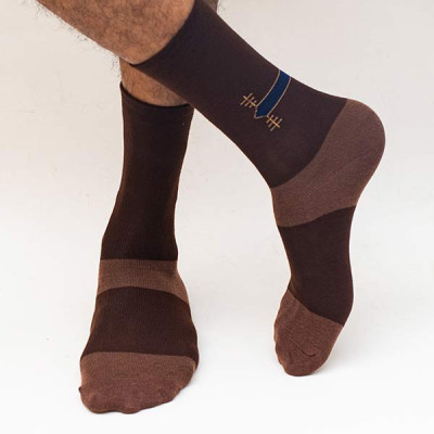 Long socks- Brown