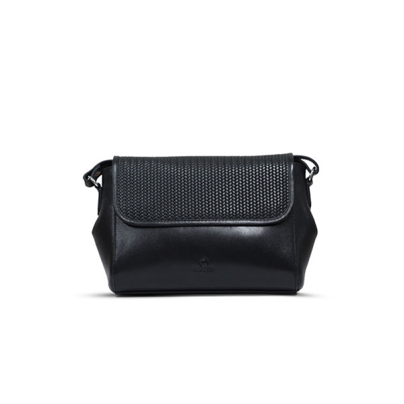 Black Leather Handbag