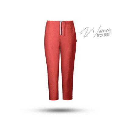 Woman Premium Trouser- Aurora-Red