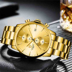 CHEETAH CH1604 ARISTO S8 - Gold Chronograph Watch