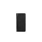 Black Pattern Long Wallet for men