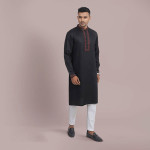 Premium Embroidery Panjabi - Qara