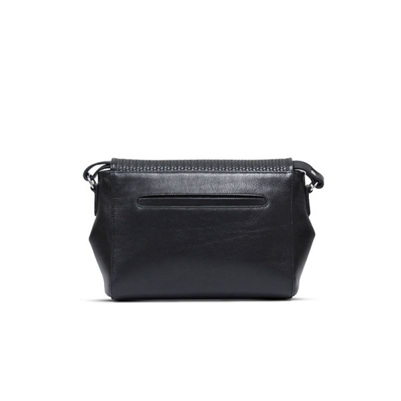 Black Leather Handbag