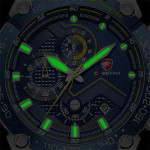 CHEETAH CH1606 OCRA Y - Men's Silver and Blue Outdoor Watch