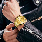 CHEETAH CH1604 ARISTO S8 - Gold Chronograph Watch