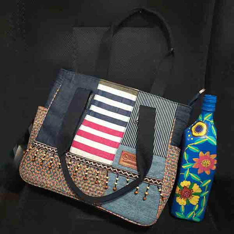 Denim Tote Bag