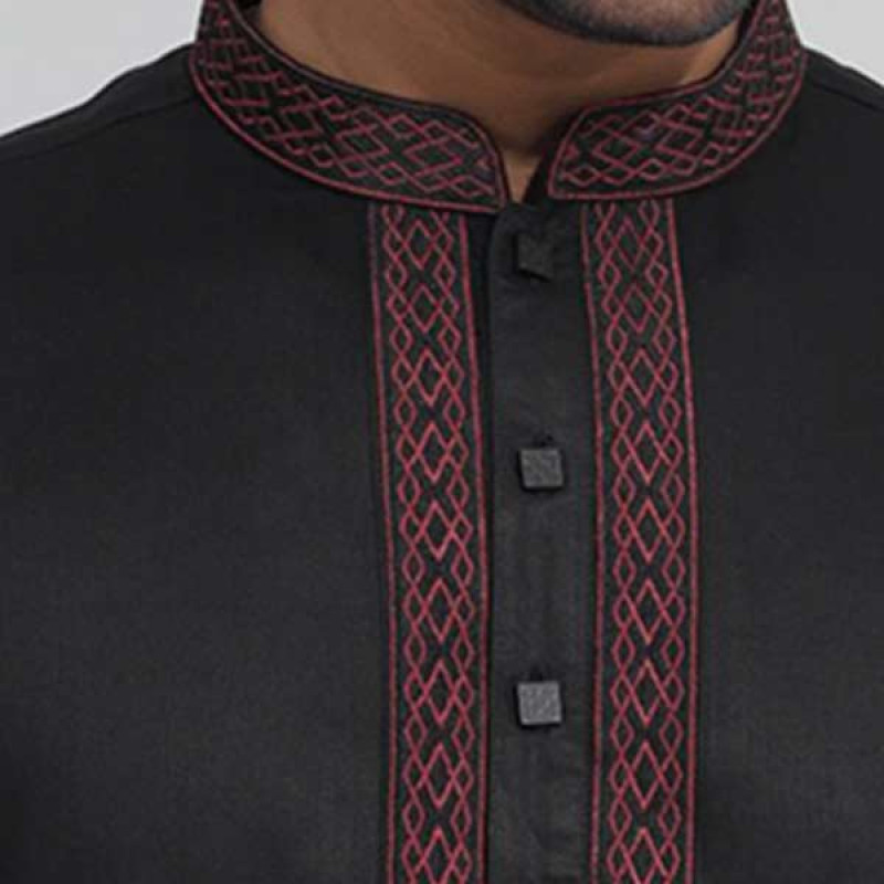 Premium Embroidery Panjabi - Qara