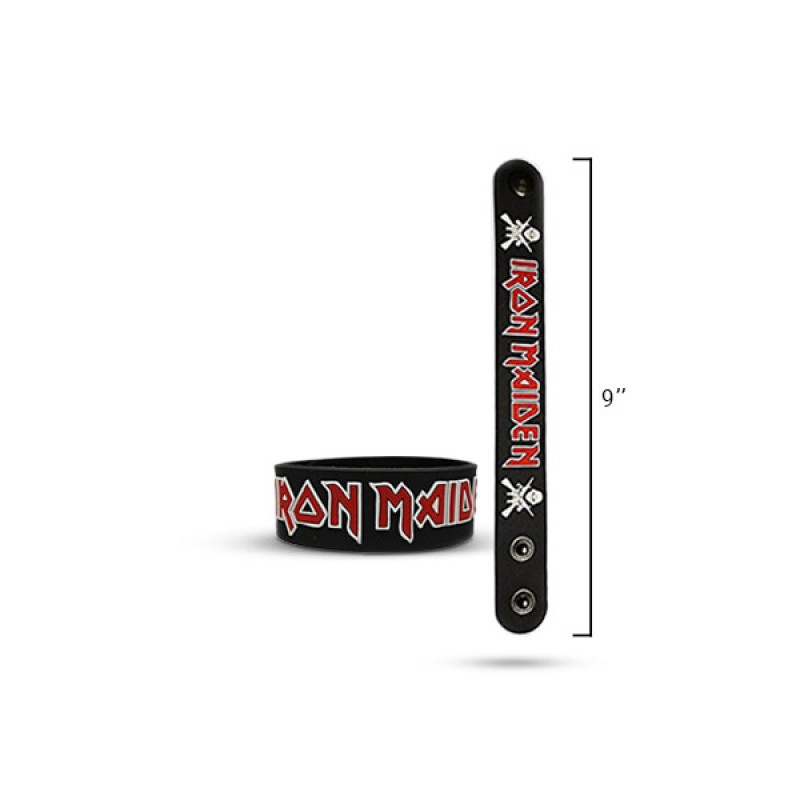 IRON MAIDEN  RUBBER BRACELET WRISTBAND THE TROOPER