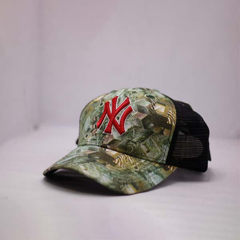 NY Printed Mesh Cap