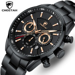 CHEETAH CH1613 CROWN - Men's Luxury Watch - Rose Gold Hands