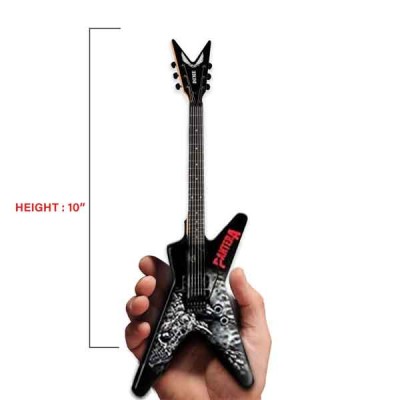 Dimebag Darrell Black & White Southern Trendkill Dean ML Mini Guitar Model