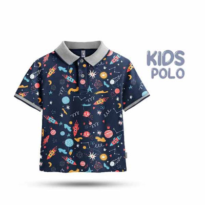 Kids Premium Polo Planet Shuttle T-Shirt