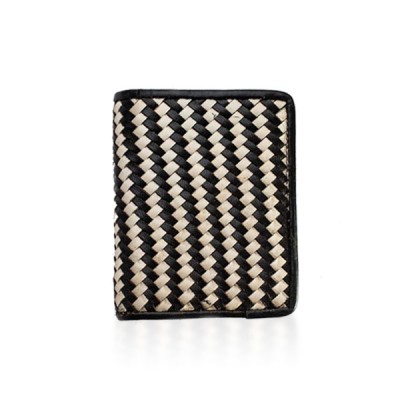 Fringe-Black White Wallet