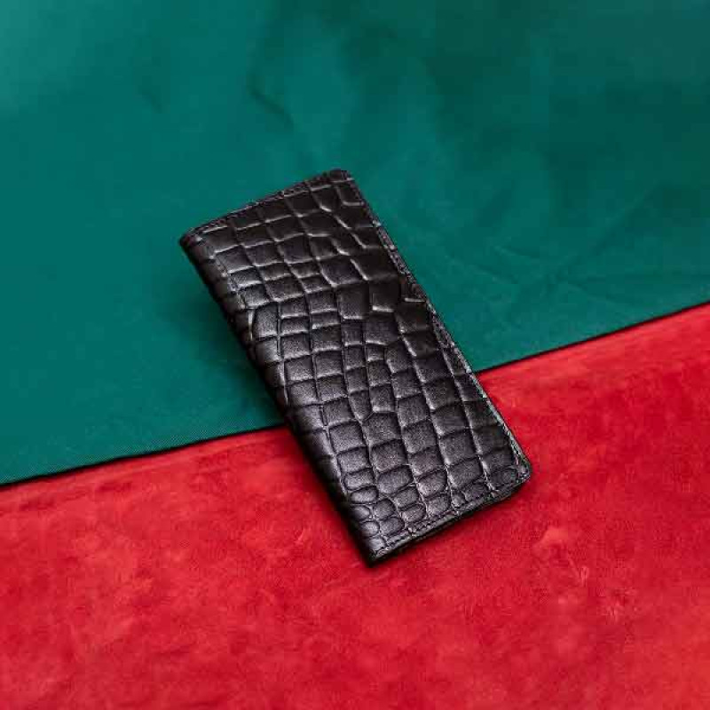 Croco Dice wallet-Long