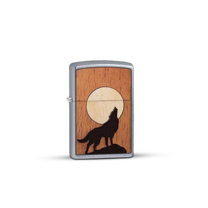 HOWLING WOLF WOODCHUCK ZIPPO