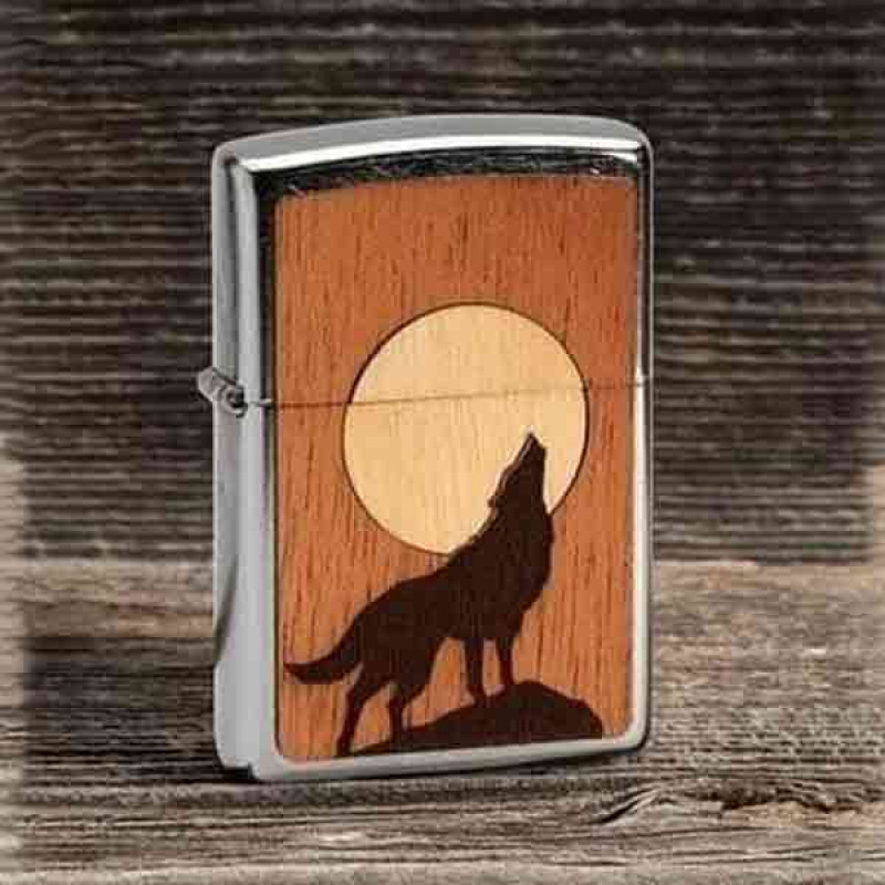 HOWLING WOLF WOODCHUCK ZIPPO